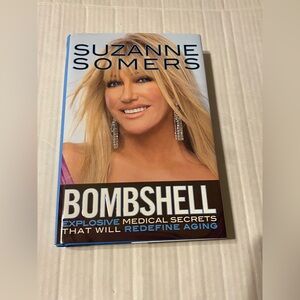 Suzanne Somers hardcover Bombshell health book 2012